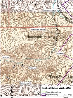Humboldt Sample Location Map - Figure 5