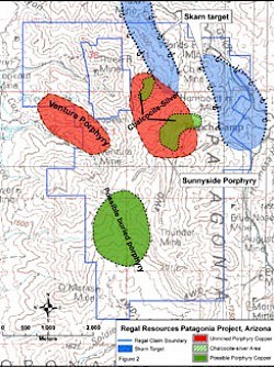 Patagonia Mineralization Map